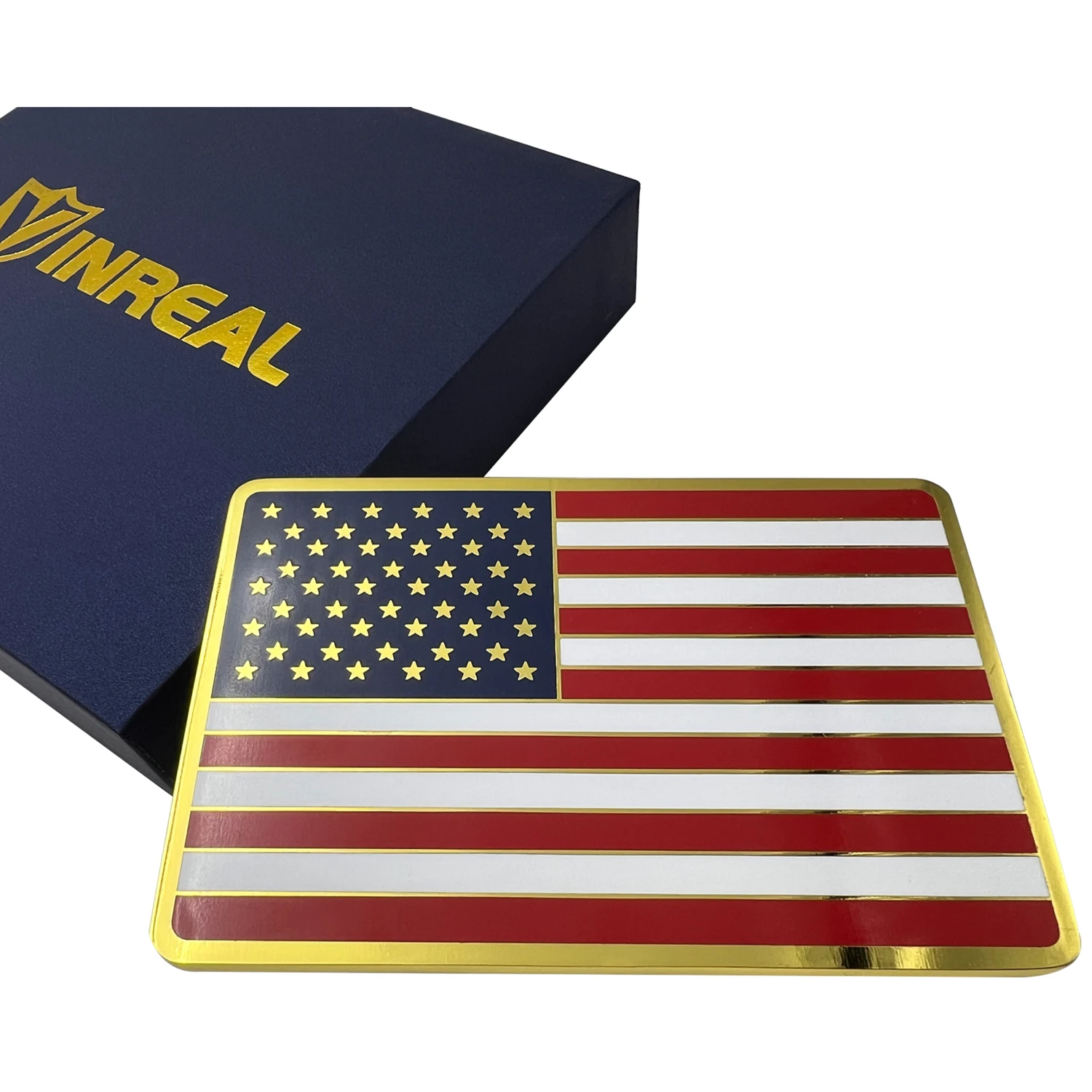 American Flag Enamel Metal Magnet